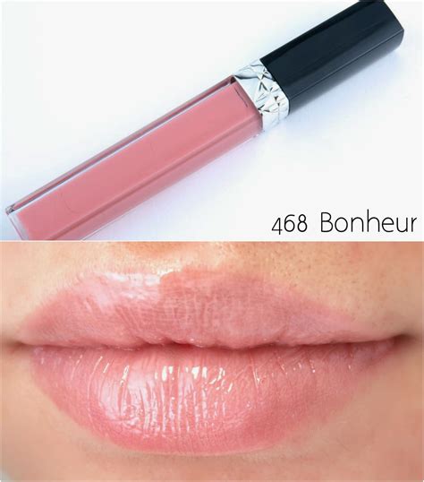 Rouge Dior Brilliant Lip Gloss (468 bonheur) 